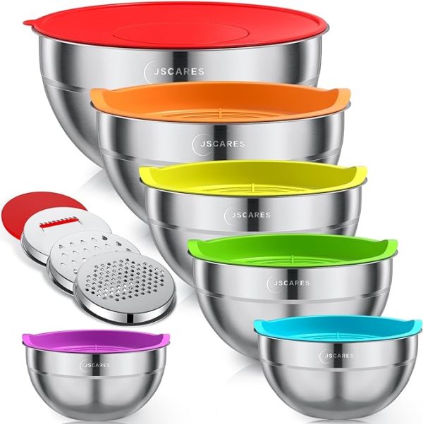 Mixing bowls with lids