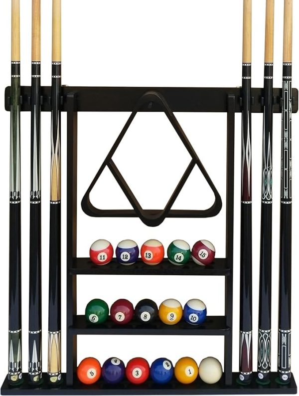 Wall Mount Cue Rack